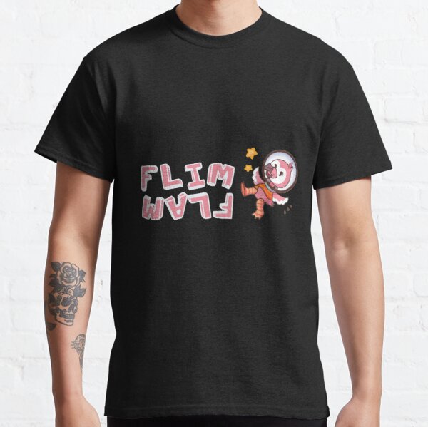 Flim flam flamingo bird Classic T-Shirt RB0106 product Offical Flim-Flam Merch