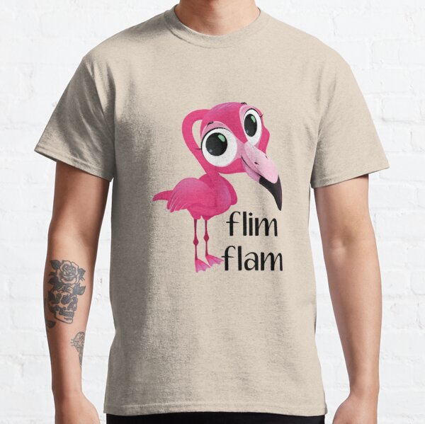 flim flam flamingo - flim flam youtube  -  flim flam kids Classic T-Shirt RB0106 product Offical Flim-Flam Merch