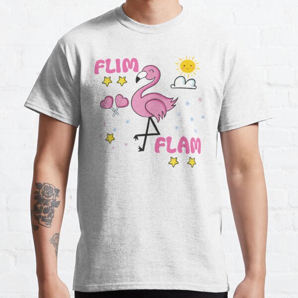 Flim flam flamingo Classic T-Shirt RB0106 product Offical Flim-Flam Merch