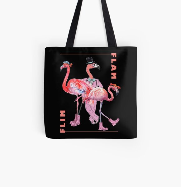 Flim Flam Flamingo Family Design All Over Print Tote Bag RB0106 product Offical Flim-Flam Merch