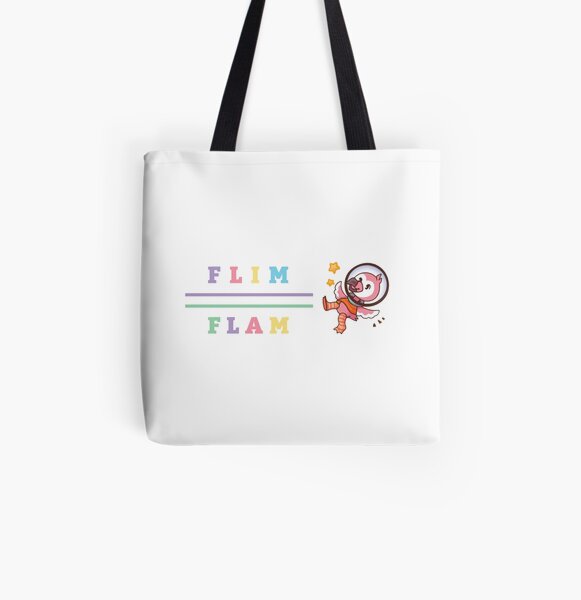 Flim flam flamingo bird youtube All Over Print Tote Bag RB0106 product Offical Flim-Flam Merch