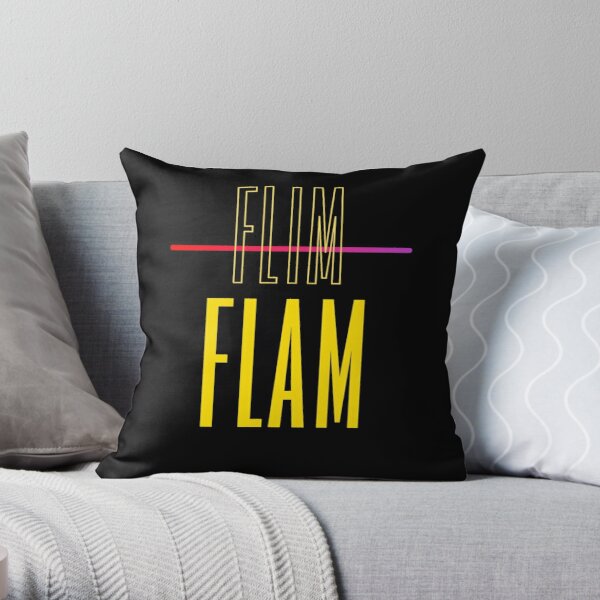 flim flam Throw Pillow RB0106 product Offical Flim-Flam Merch