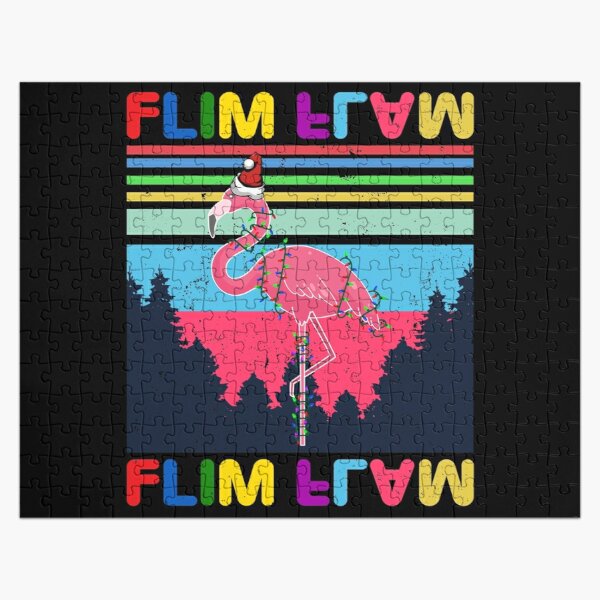 Flim Flam Christmas Lights Jigsaw Puzzle RB0106 product Offical Flim-Flam Merch