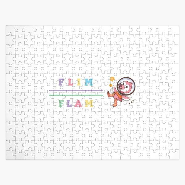 Flim flam flamingo bird youtube Jigsaw Puzzle RB0106 product Offical Flim-Flam Merch