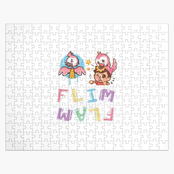 Flim flam flamingo with albert Jigsaw Puzzle RB0106 product Offical Flim-Flam Merch